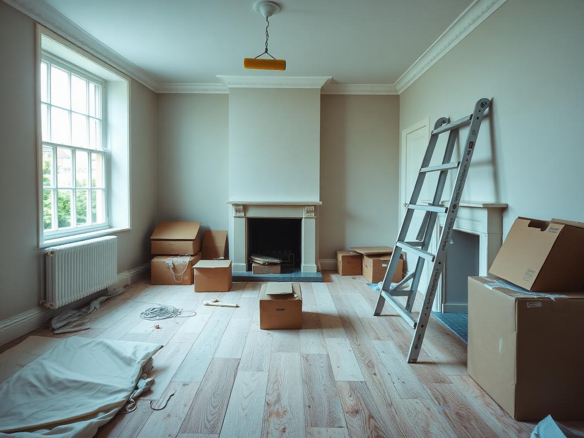 Refurbished period townhouse drawing room